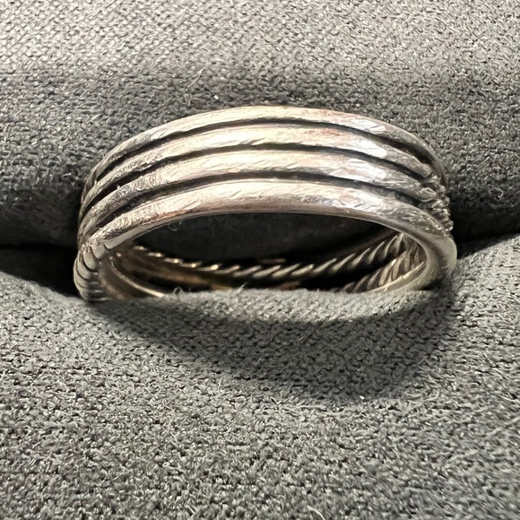 ⭐️David Yurman⭐️ X Crossover Band Ring Size 10 - Picture 3 of 4